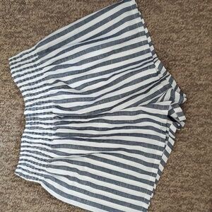 Shein striped shorts size medium
